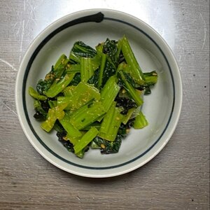 맛있는❣️✨ 小松菜の韓国のりナムル【朝鮮・副菜】